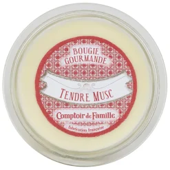 Bougie senteur tendre musc gourmande vanille 220g - Boug-Gourm