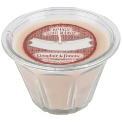 Bougie senteur tendre nougat - Boug-Gourm