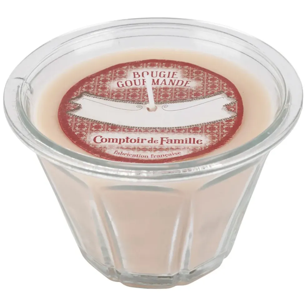 Bougie senteur tendre nougat - Boug-Gourm