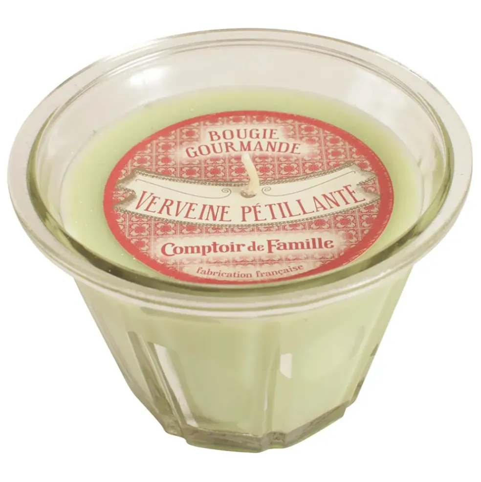 Bougie senteur verveine pétillante