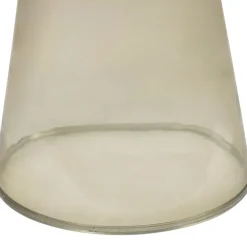Bout de canapé vert d'eau en verre - ilena