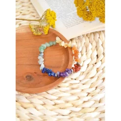 Bracelet 7 chakras mix chips
