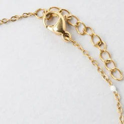 Bracelet en acier inoxydable multicolore l16.5cm