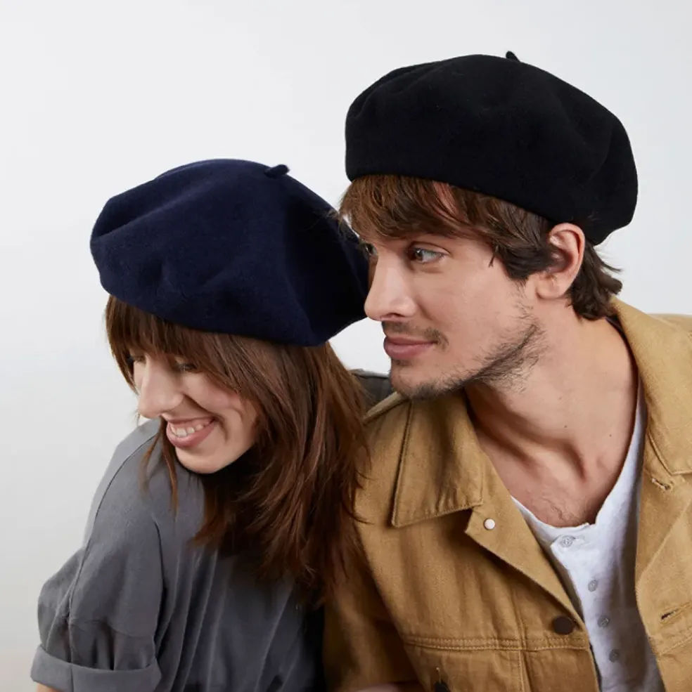 Béret Curcuma Laulhère 100% laine de Merinos - Taille unique