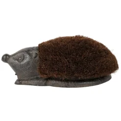 Brosse à chaussures hérisson en fonte