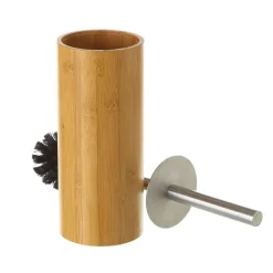 Brosse de toilette salle de bain bambou 10x23cm