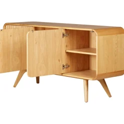 Buffet 3 portes en chêne naturel L165cm - Sublime