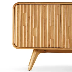 Buffet 3 portes en chêne naturel L165cm - Sublime