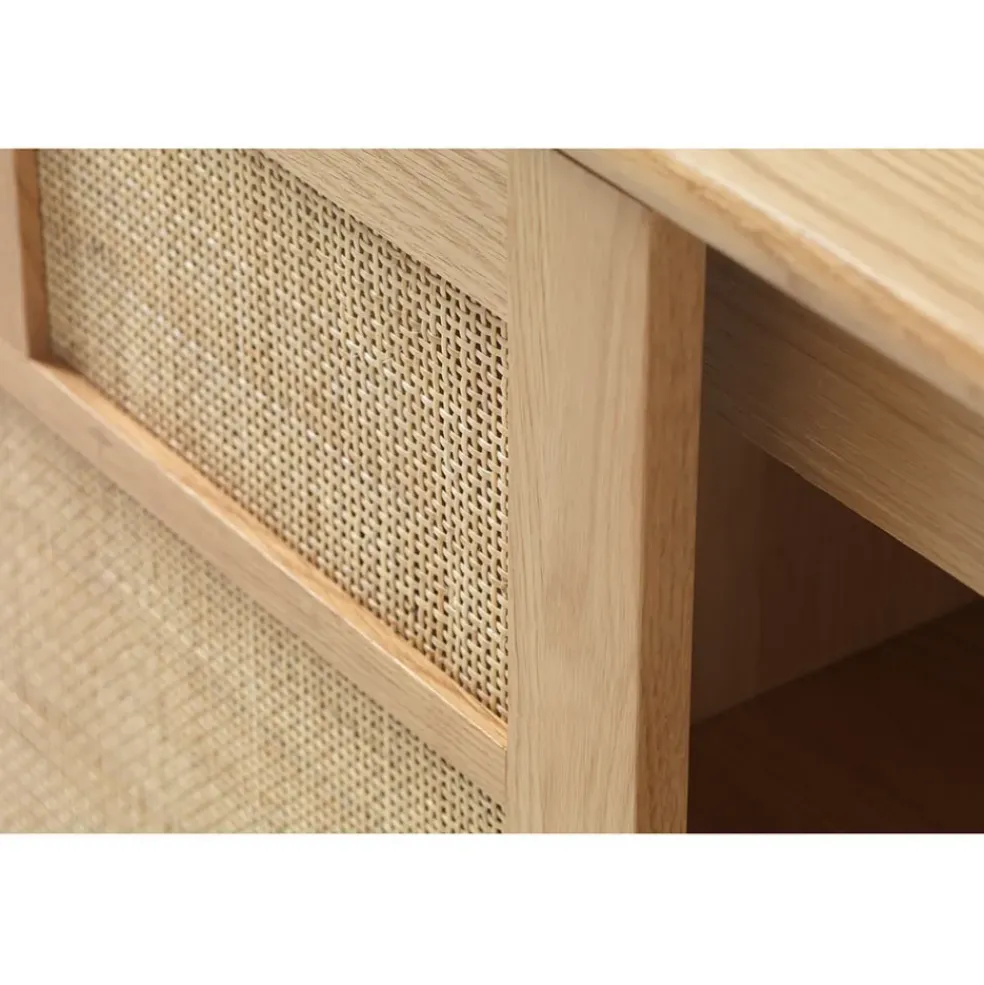 Buffet en placage chêne naturel h80cm - barrali