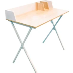 Bureau en bois et fer blanc - Bily