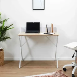 Bureau en bois et fer blanc - Bily