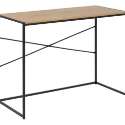 Bureau industriel en chêne et métal - Senzo