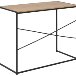 Bureau industriel en chêne et métal - Senzo