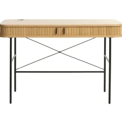 Bureau placage chêne naturel - Nola