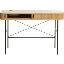 Bureau placage chêne naturel - Nola
