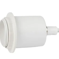 Cable éléctrique avec interrupteur 2m blanc