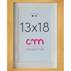Cadre photo passe partout 1vue 13x18cm lario chene