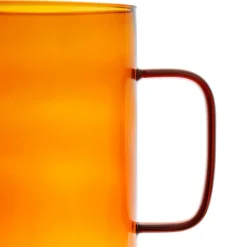 Cafetière à piston café ambre 75cl en verre