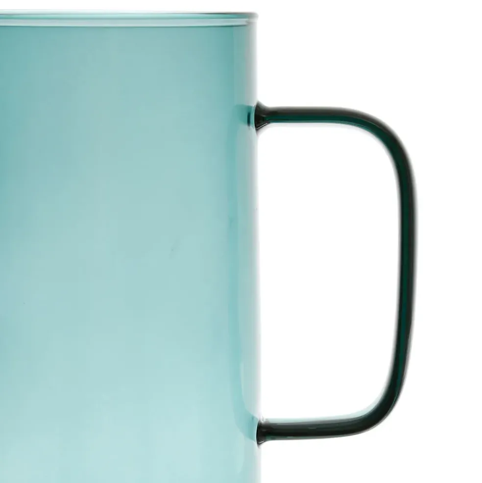 Cafetière à piston café vert 75cl en verre