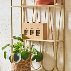 Calendrier flip flap effet bois