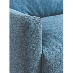 Canapé convertible 2 places Gustave - Tissu Texturé - Crown Moutarde