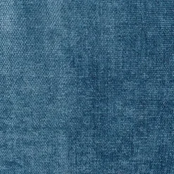 Canapé modulable 3 places bleu grisé avec pouf - Auguste