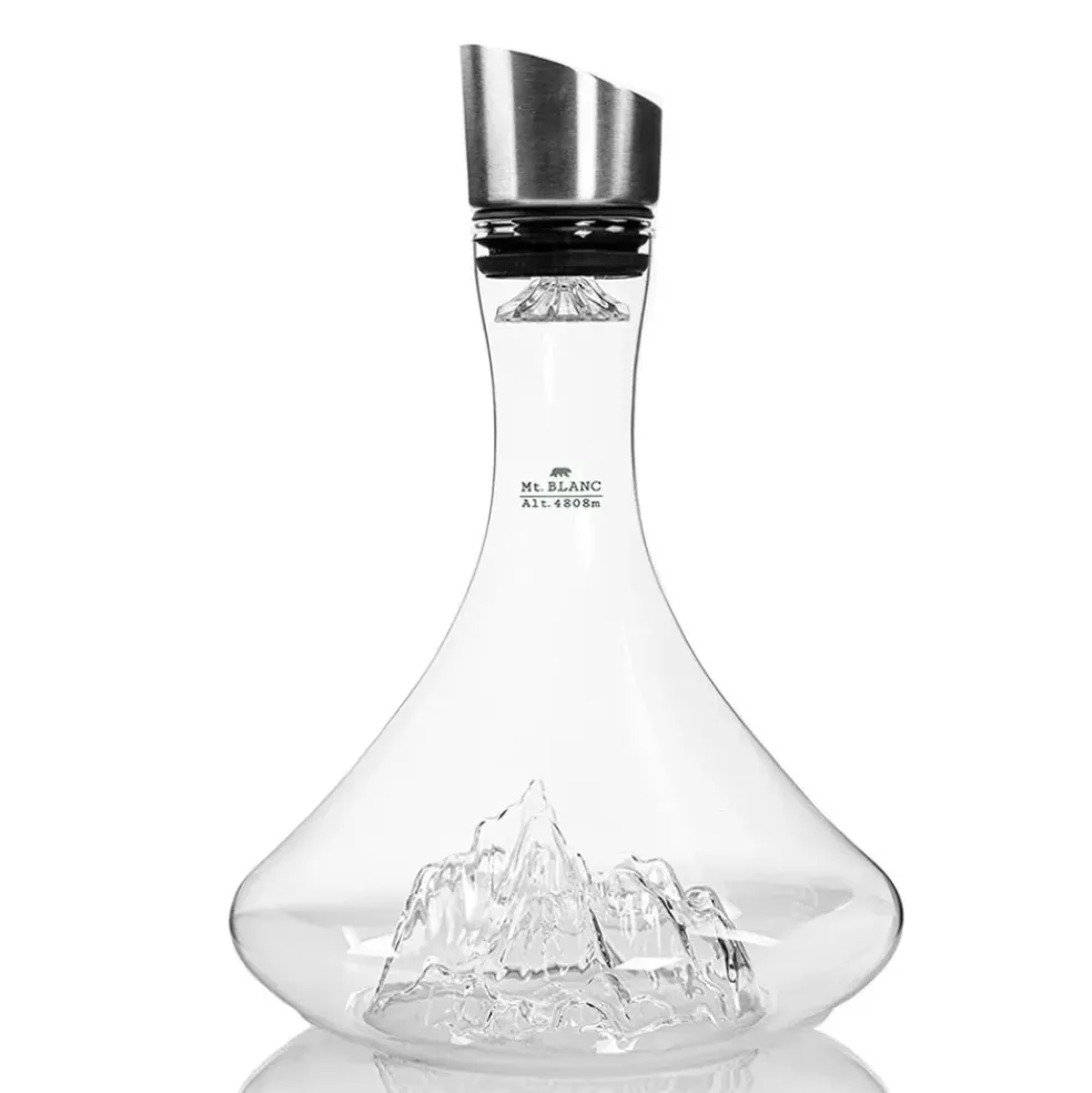 Carafe à decanter Mont Blanc - Topographic
