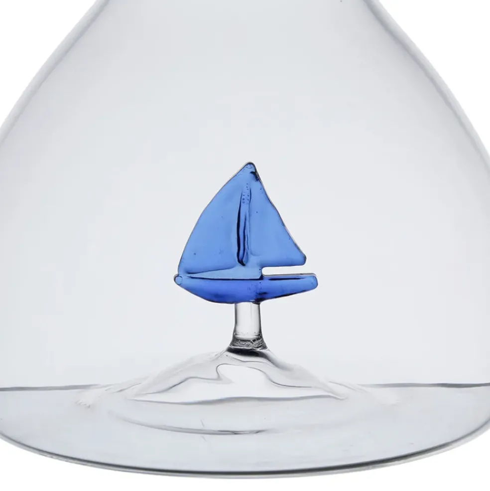Carafe voilier bleu 1.5l - Océan