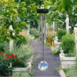 Carillon à vent cristal h29cm