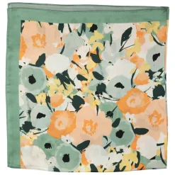 Carré de soie pastel 66cm - Garden