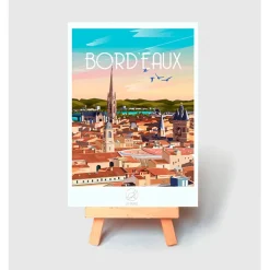 Carte bordeaux 2 10x14.8cm