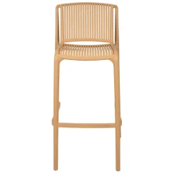 Chaise de bar d'extérieur beige - Lumi