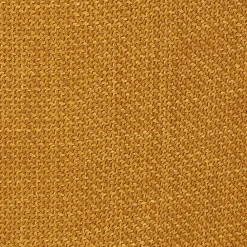 Chaise de salle à manger en tissu ocre - Ben