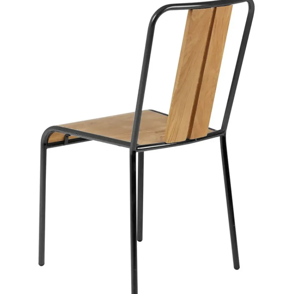 Chaise salle à manger en chêne - Manny