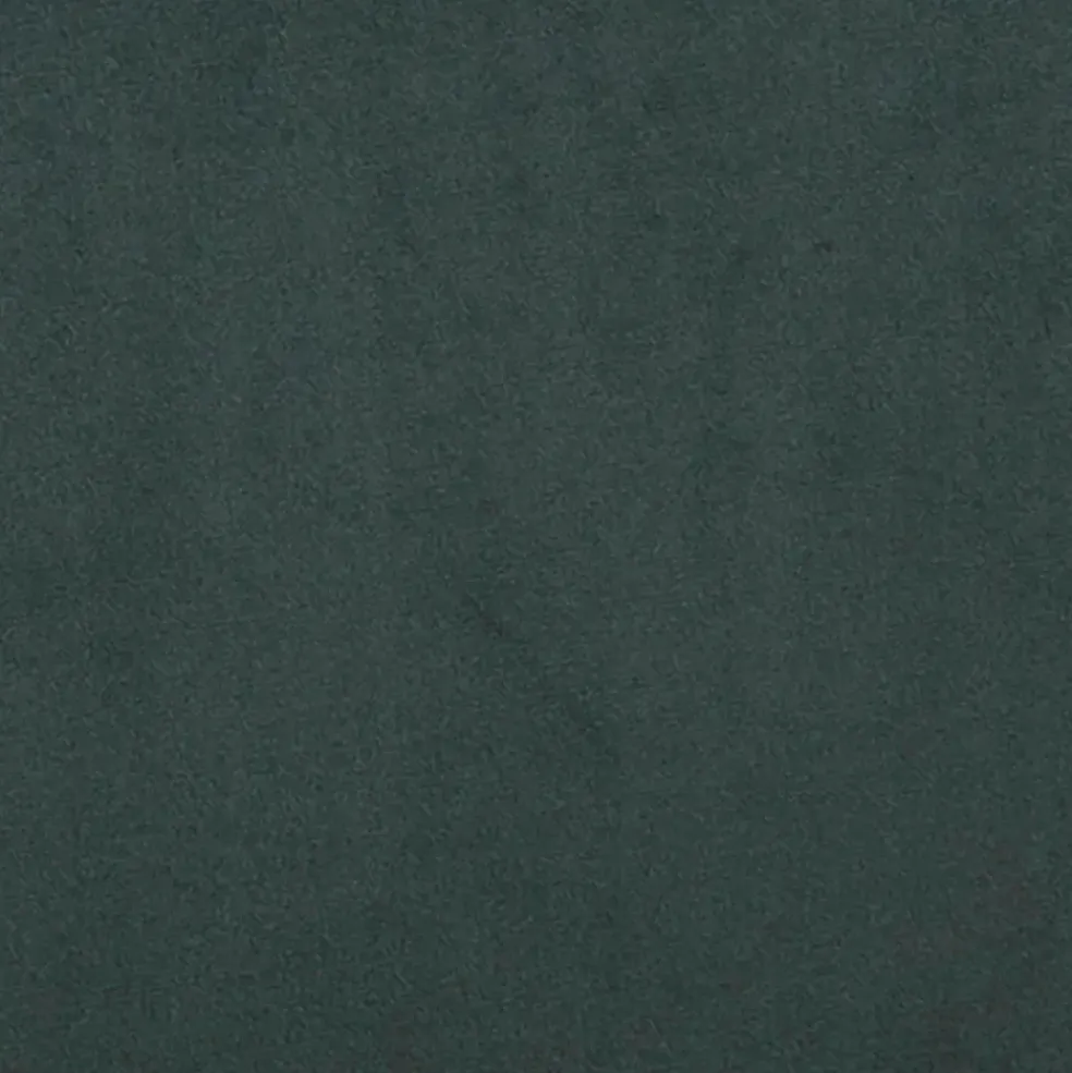 Chaise salle à manger en tissu vert fonce - Demia