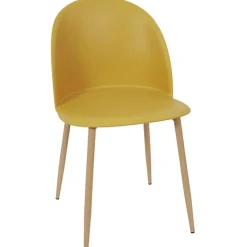Chaise salle à manger scandinave moutarde - Bergen