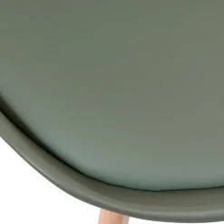 Chaise salle à manger scandinave kaki - Samantha