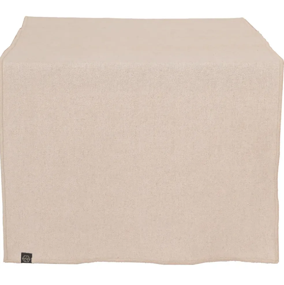 Chemin de table en lin et coton naturel 48x160cm - Calvi II