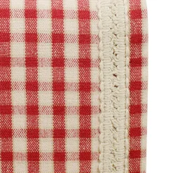 Chemin de table mami-car Rouge en Coton