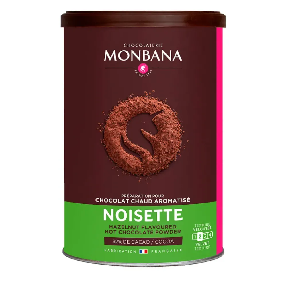 Chocolat en poudre arôme noisette 250g