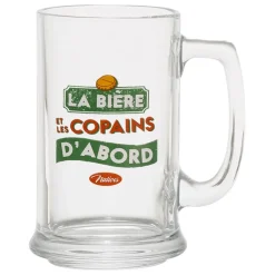 Chope vert et rouge 40cl - Copains D'Abord