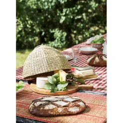 Cloche en jonc de mer naturel d35cm - Recif