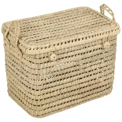 Coffre en feuille de palmier naturel - Beezz