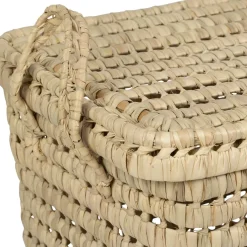 Coffre en feuille de palmier naturel - Beezz