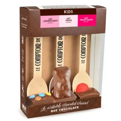 Coffret 3 hot chocolate kid's 3x30g