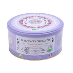 Coffret 40 mousselines mes jolies tisanes bio