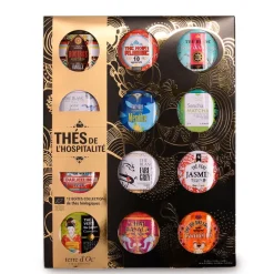 Coffret 12 thés bio