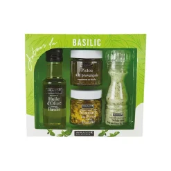 Coffret autour du basilic