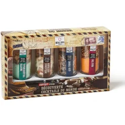 Coffret cocktails du monde