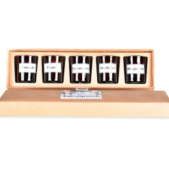 Coffret de 5 bougies - Intemporels